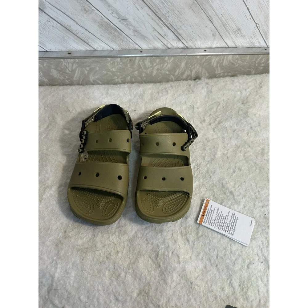 Crocs Classic All-Terrain Sandal Men's 207711-3UA Green M6/W8 (NWT)